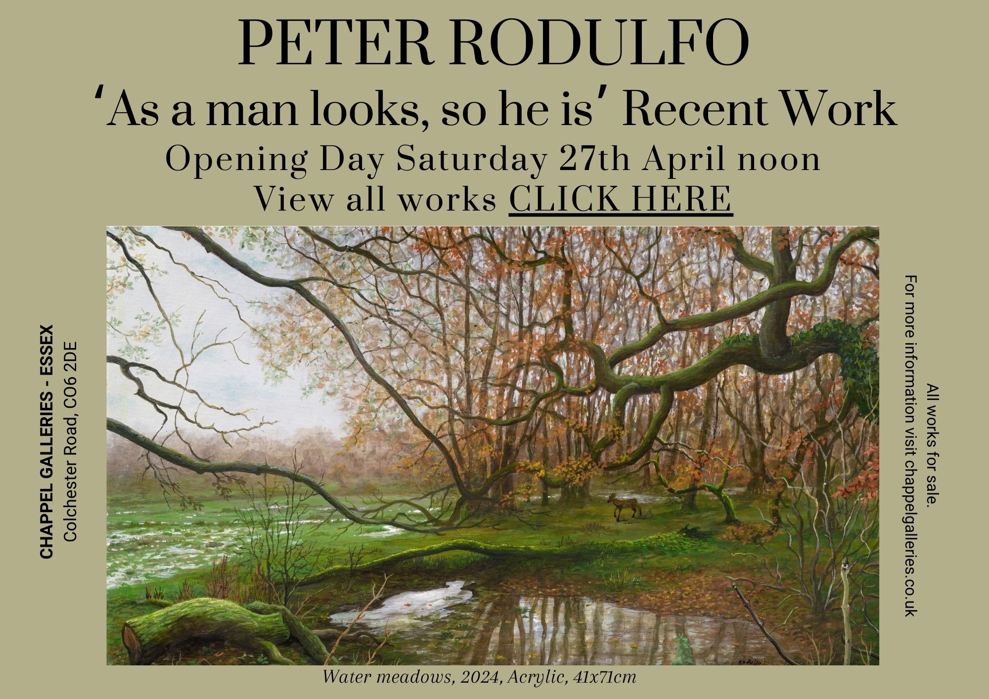Peter Rodulfo: A New Exhibition of his Paintings