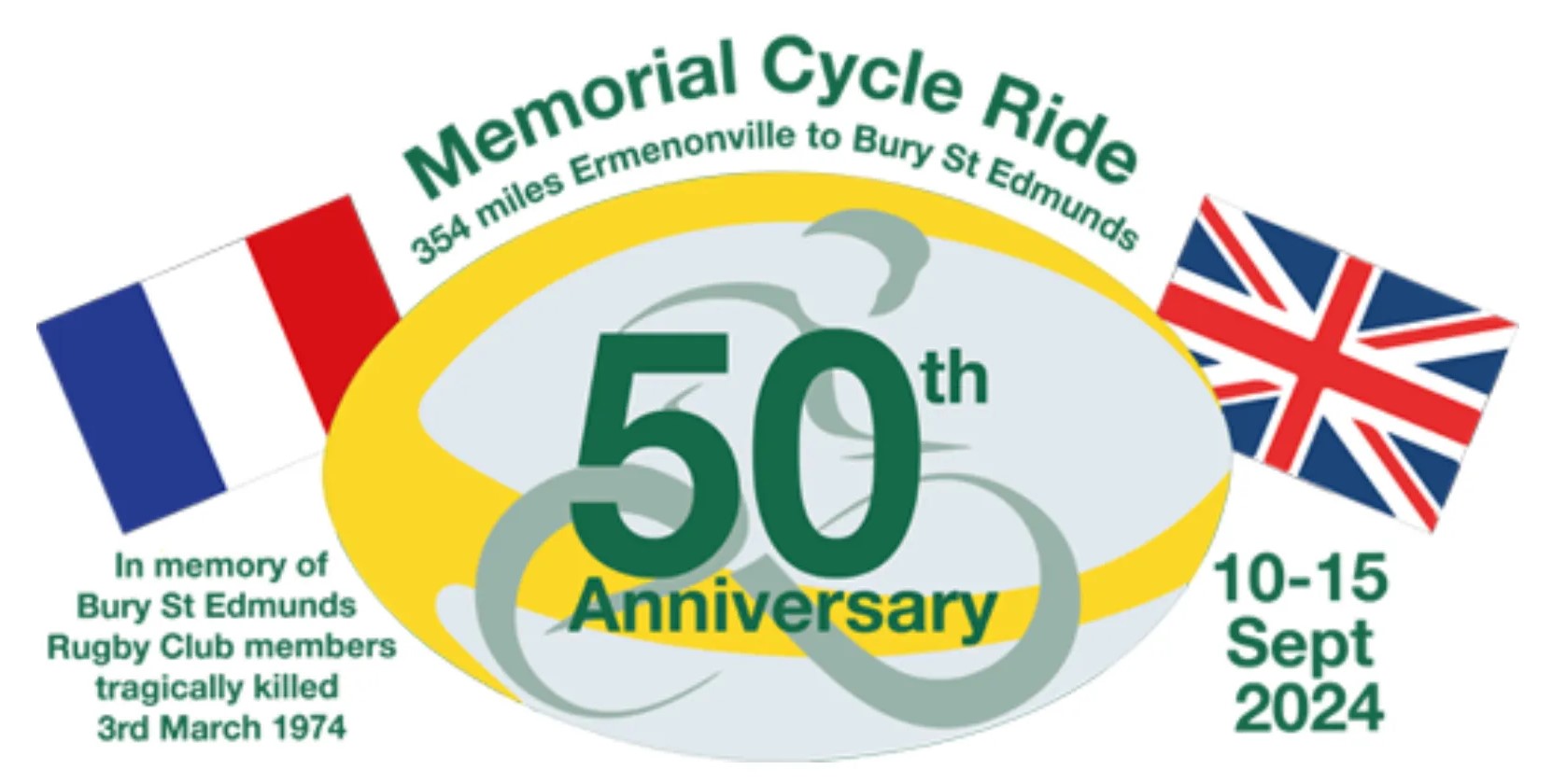 Memorial Cycle Ride – 1974 Paris Air Disaster