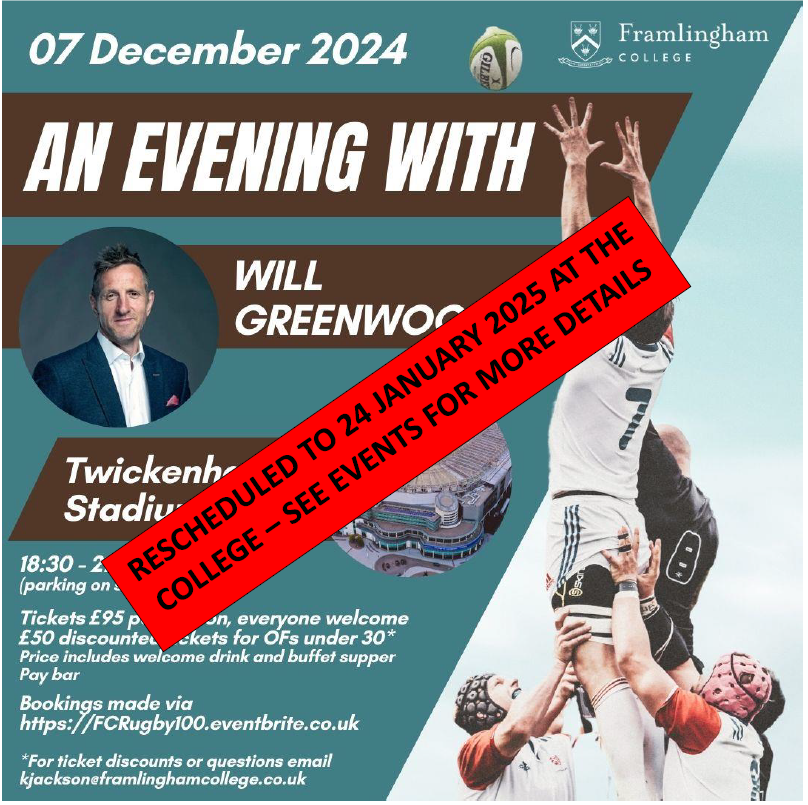 An evening with England and British & Irish Lion Will Greenwood