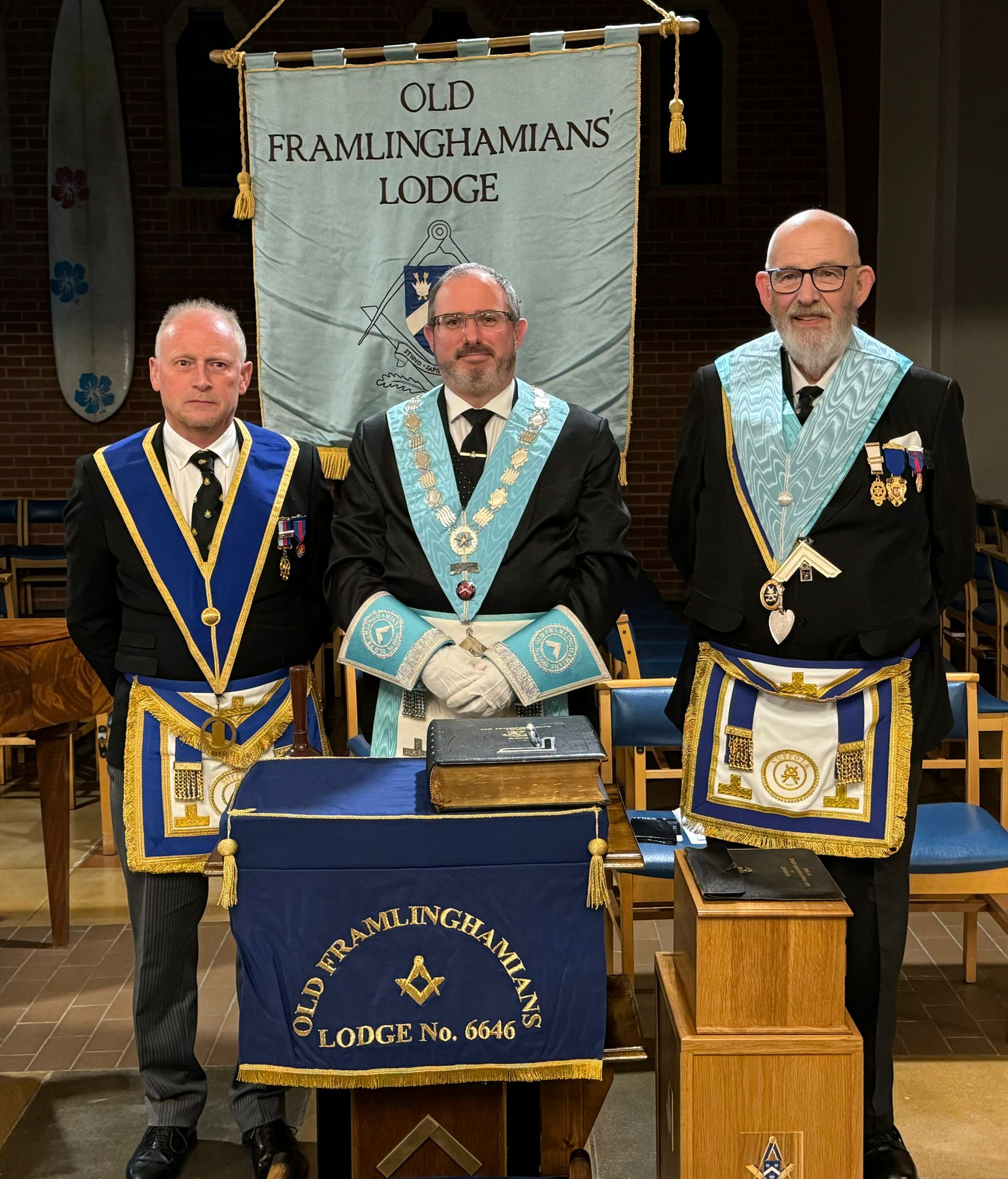 Old Framlinghamian Lodge No 6646 – Installation Meeting 2024