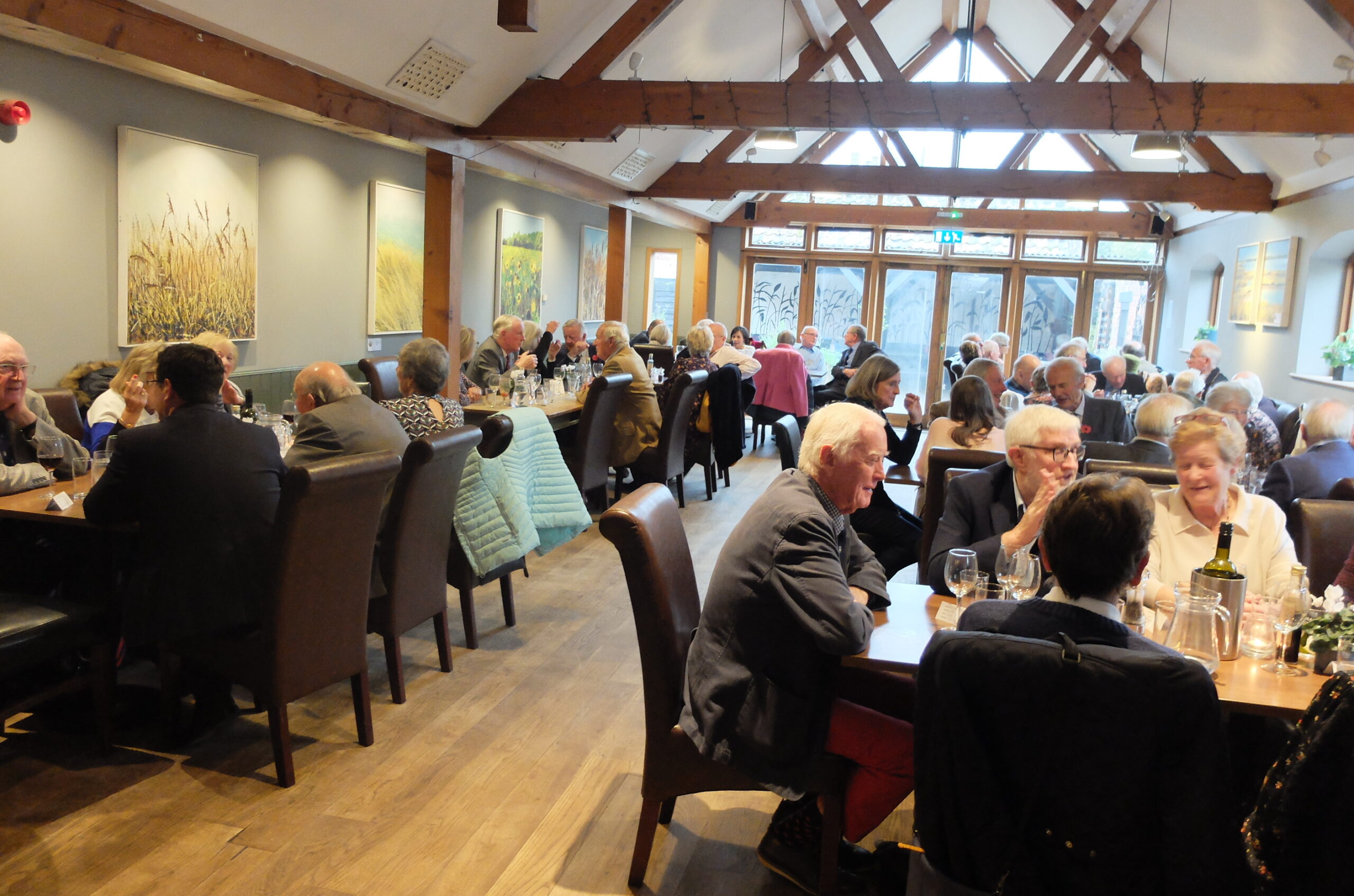 A November 2024 lunch at Snape for Senior OFs and partners