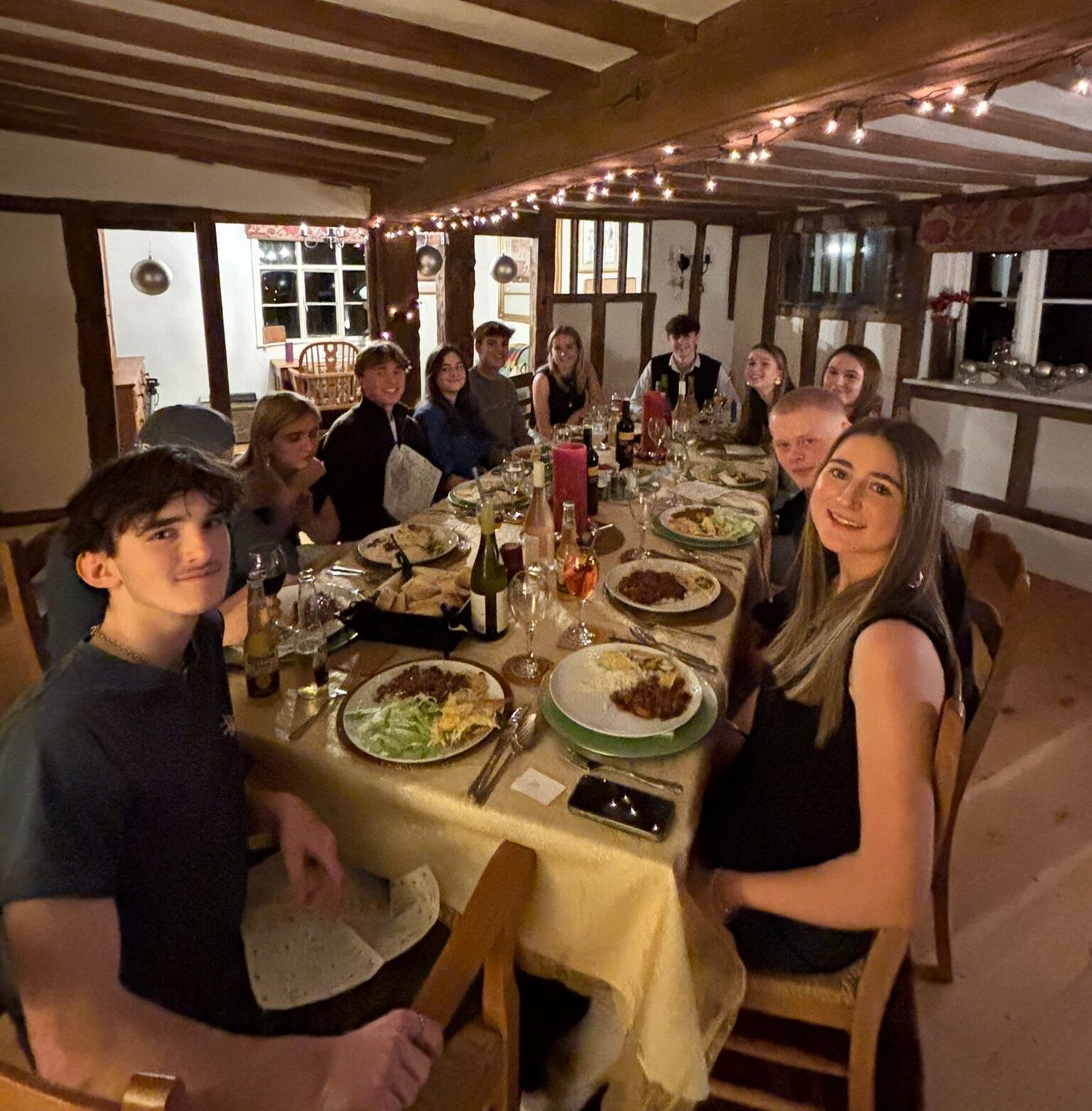 Moreau Scholar hosts pre Christmas gathering at her house