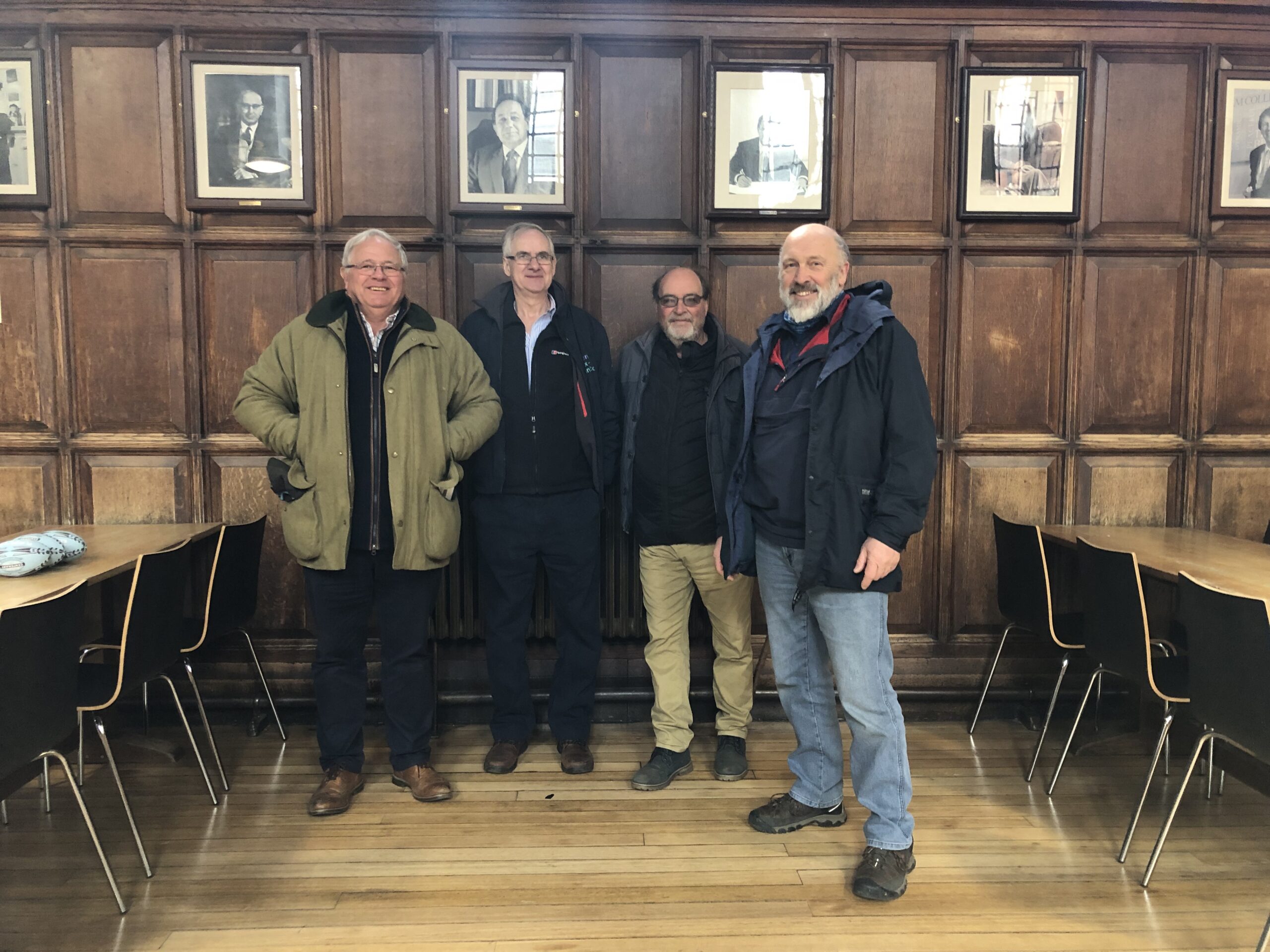 Group of 1978 leavers visit the College and get a tour