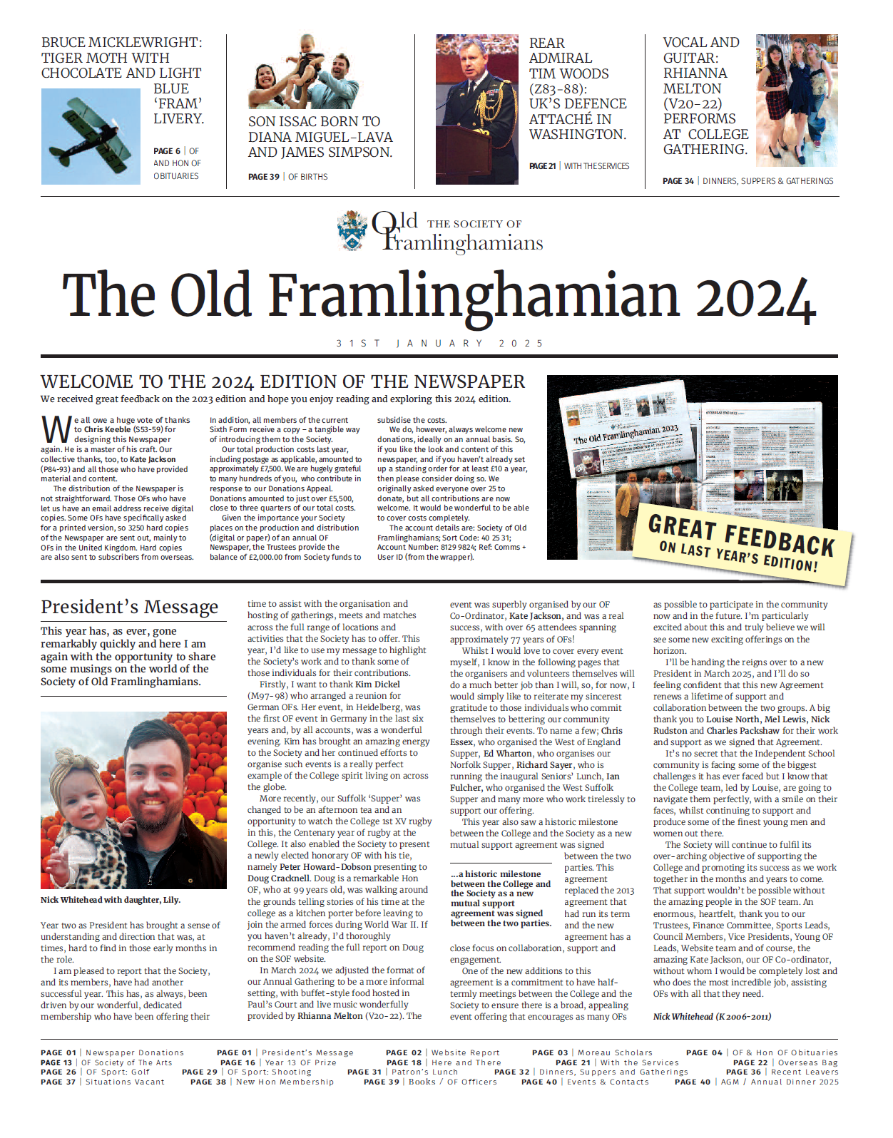 The OF Newspaper 2024 – Digital Version now available